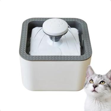 Imagem de Fonte de Água Pet e Bebedouro Automático para Cães e Gatos 2 5L Com Filtro e Silencioso