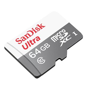 Imagem de Cartão SanDisk Ultra SDSQUNS-064G-GN3MN 64GB 80MB/s UHS-I Classe 10 microSDXC
