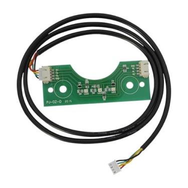 Imagem de Limitador universal Road Gate 5V interruptor fotoelétrico Hall interruptor de curso sensor de limite de portão de estacionamento (marrom)