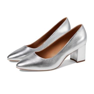 Imagem de Johnston & Murphy Sapato feminino Vicki, Prata metálica, 38