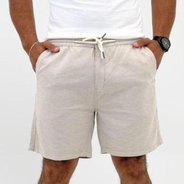 Imagem de Bermuda Hering Reta em Tecido Masculina-Masculino