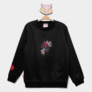 Imagem de Moletom Infantil Mooncity Homem Aranha Menino-Masculino