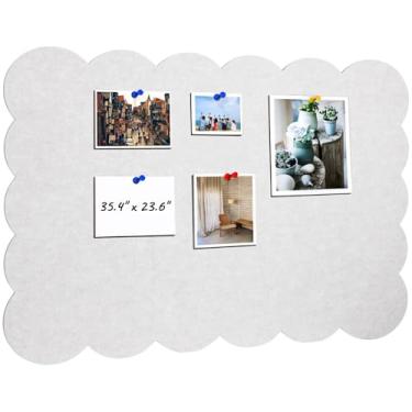 Imagem de Quadro de avisos de feltro recortado