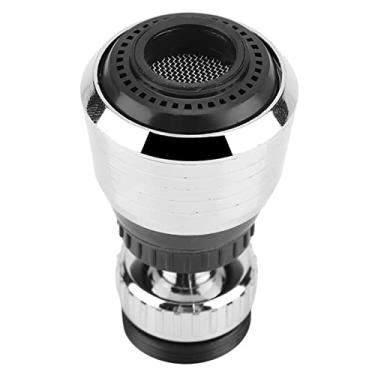Imagem de Hyuduo Torneira Bubbler Turbo Pulverizador de Pia Ajustável Dispositivo de Economia de água a Jato Com Rotação Universal de 360 ​​graus para Maior Pressão de água e Eficiência