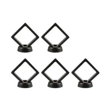 Imagem de Caixa De Armazenamento De Joias 3D Com 10 Peças, Expositor Flutuante P