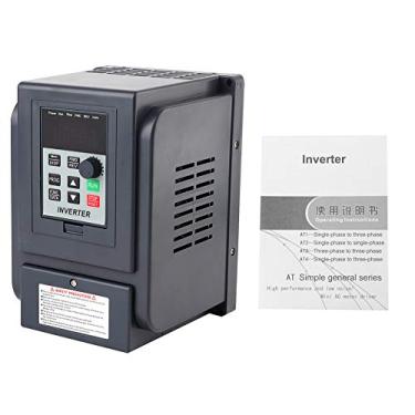 Imagem de aqxreight Inversor de Frequência Variável 1,5KW Conversor de 220V a 380V para Controle de Velocidade do Motor VFD de Nível Industrial Com Ajuste Alto e Amplo para Equipamentos de Máquinas