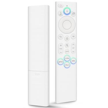 Imagem de Controle remoto de substituição por voz para Samsung-Smart-TV, para todas as Smart TVs Samsung Frame Neo QLED UHD série 4K/8K 2019-2025