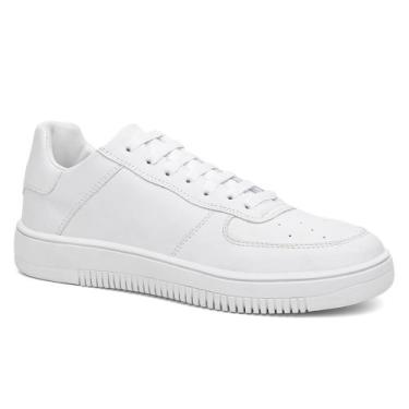 Imagem de Tenis Masculino Casual Confortavel 37 ao 44 - MKSHOES, Branco, 37