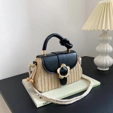 Imagem de Bolsa Flor Praia Estilo Princesa Feminina Transversal Pequena Sofistic