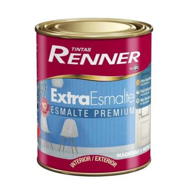 Imagem de Tinta Esm Brilhante Renner Preto ,9l