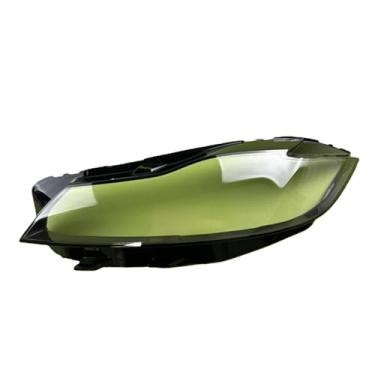 Imagem de Compatível com jaguar xf xfl 2016 2017 2018 2019 2020 lente do carro luz de vidro lâmpada farol escudo automático abajur transparente capa(Ordinary Left)
