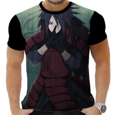 Imagem de Camiseta Camisa Personalizada Anime Naruto Madara Uchiha 03 - Zahir St