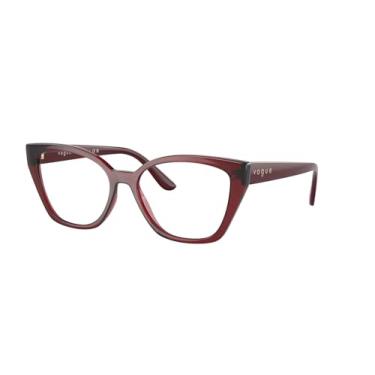 Imagem de Armação para Óculos Vogue Eyewear 0VO5416L 2477 Tam 55 / Vermelho