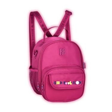 Imagem de Lancheira Rebecca Bonbon Térmica Costas Transversal Bolsinha, Rosa