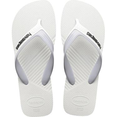 Imagem de Chinelo Dedo Masculino Casual Dia a Dia Praia Passeio Bicolor Conforto Havaianas Dual-Masculino