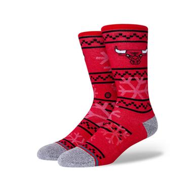 Imagem de Meia NBA Bulls Frosted 2 Vermelha A545D21BUL-RED - Stance Meia NBA Bulls Frosted 2 Vermelha - Stance