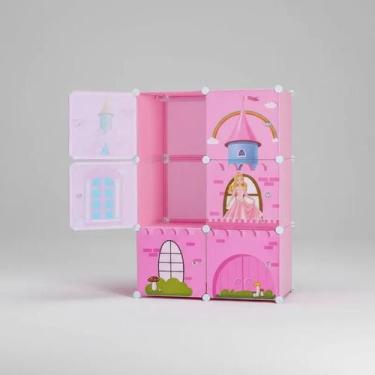 Imagem de Armário Infantil Modular 6 Portas Guarda Roupas Brinquedos - Yeet