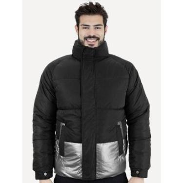 Imagem de Jaqueta Dixen Masculina Puffer Reflective Preta-Masculino