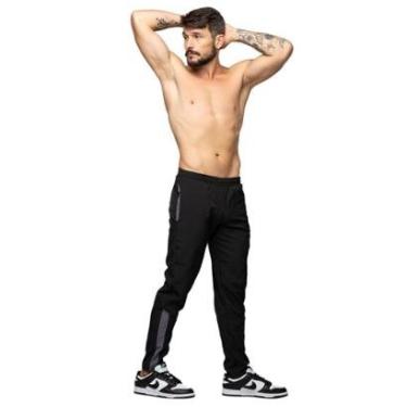 Imagem de Calça Esportiva Com Bolso Fristyle Tactel Masculina Adulto-Masculino