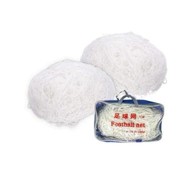 Imagem de Rede Futebol Futsal Campo Quadra Kit 2 Uni Trava Gol Salao Society Esc