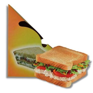 Imagem de Caixa Para  Lanche Natural - 50 Unidades - TAMAROZZI