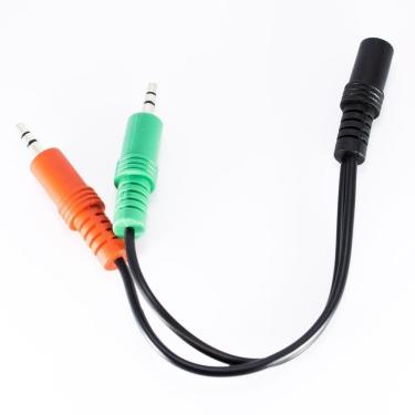 Imagem de Cabo P2 Stereo X J2 4c 15cm - Nwt