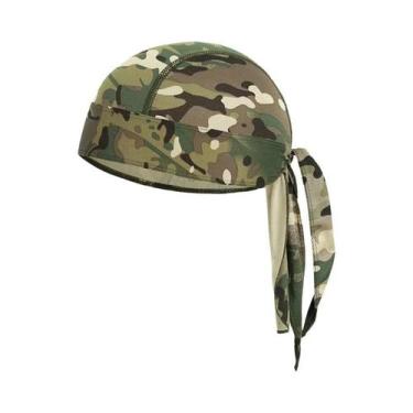 Imagem de Lenço De Verão Camuflado Em Malha Respirável, Proteção Solar, Secagem 