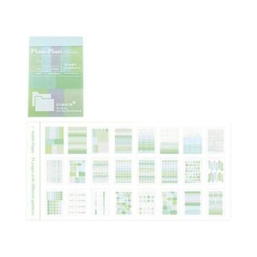 Imagem de Etiquetas Adesivas Multifuncionais Portáteis Para Classificação, Escri