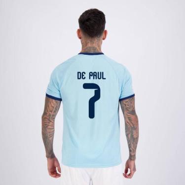 Imagem de Camisa Argentina Lines Azul 7 De Paul - Balboa, GG