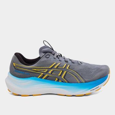 Imagem de Tênis Asics Gt-2000 14 Masculino, Cinza, Laranja, 41