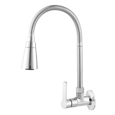 Imagem de Torneira para Cozinha de Parede 1/4vt 2365 C75 Cromado