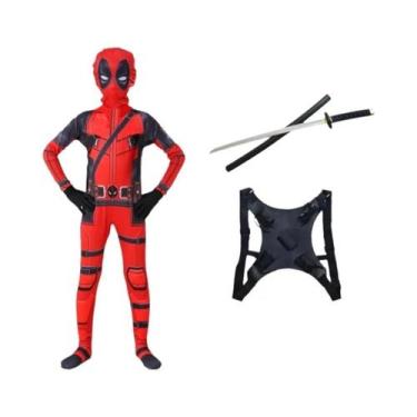 Imagem de Fantasia De Cosplay Do Homem-Aranha, Macacão Zentai De Spandex Para Cr