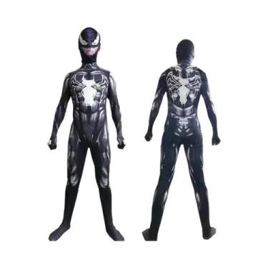 Imagem de Fantasia De Cosplay Do Homem-Aranha, Macacão Zentai De Spandex Para Cr