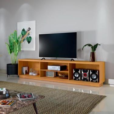 Imagem de Rack valencia 2 portas para tv 70 1,80m - MAVAULAR, NATURALLE