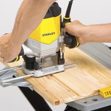 Imagem de Tupia Elétrica de Coluna de 1200W 110V com 6 Fresas STRR1200 - STANLEY