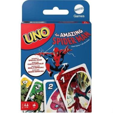Imagem de Jogo de Cartas UNO Spiderman Mattel HXY08
