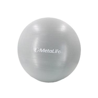Imagem de Bola Suiça de Pilates 65cm Anti Estouro - Metalife