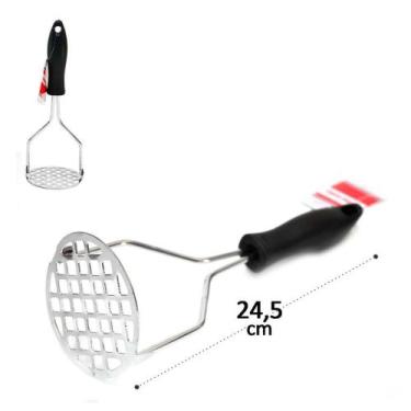 Imagem de Amassador de Batata Inox Manual 24,5 cm - Megagift