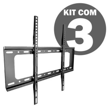 Imagem de Suporte Universal de Parede Para TV Smart LED LCD 40 a 80 com Kit Inst