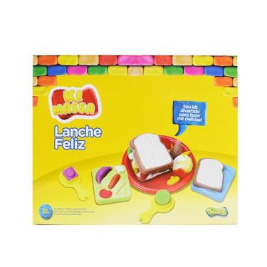 Imagem de Ki Massa - Massinha Modelar Infantil Lanche Feliz - Sunny Brinquedos