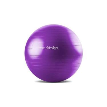 Imagem de Bola Suíça Ginástica Pilates Fit Com Bomba - Hidrolight 65cm - Equilíb