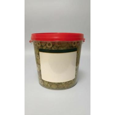 Imagem de Azeitona Verde Fatiada em Conserva 2kg - Congratulations Store