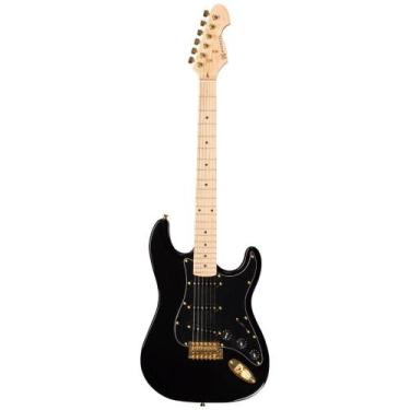 Imagem de Guitarra Michael Stratocaster GMS425 ABK All Black