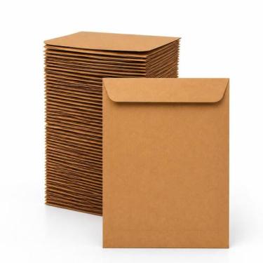 Imagem de Envelope Saco Kraft Pardo A4 229x324 Caixa 250 Unidades para Documento