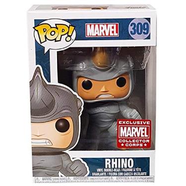 Imagem de Funko Pop! Marvel Collector Corps Exclusive Rhino 309 Vinyl Figure