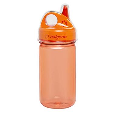 Imagem de Nalgene Garrafas de água Grip-N-Gulp, copo à prova de vazamento, durável, livre de BPA e BPS, pode ser lavado na lava-louças, reutilizável e sustentável, 355 ml