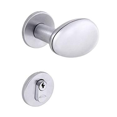 Imagem de Fechadura Ovo Z Ext, Arouca Fechaduras, 108419/40-Z-Zce, Cromado Escovado