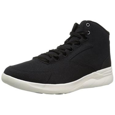 Imagem de Under Armour Tênis masculino Charged Pivot Mid CNVS, Preto (001)/Marfim, 5
