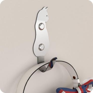 Imagem de Gancho De Parede Decorativo Pendurador De Bolsa Roupa G.C