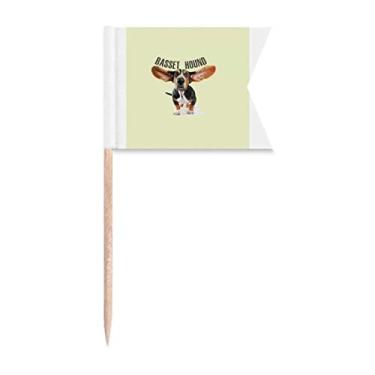 Imagem de Baghdad Suporte de orelha Art Deco Presente Fashion Palito Bandeiras Marcação para Bolo Festa Prato de Queijo